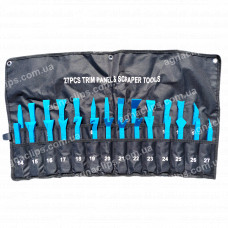 LT128 Набір знімачів автомобільної обшивки 27 шт. пластик у тканинному чохлі
