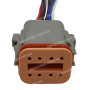 RP1245 Роз'єм 8-к DT06-8S DT06-8SA відп. частина RP1246