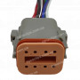 RP1245 Роз'єм 8-к DT06-8S DT06-8SA відп. частина RP1246