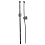 C 3821 Хомут проводки VW Audi 3D0971838M 4.7х200mm з EdgeClips