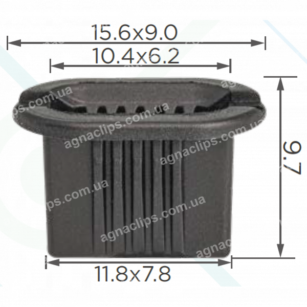 C 3874 Кліпса Fiat Lancia Alfa Romeo 82422490