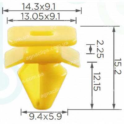 C 3910 Кліпса Volvo 30640897 30622764