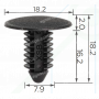 C 3850 Кліпса Hyundai Kia 8574606000