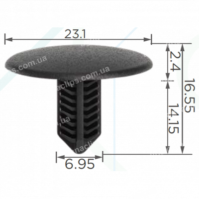 C 3906 Кліпса Subaru 909207031