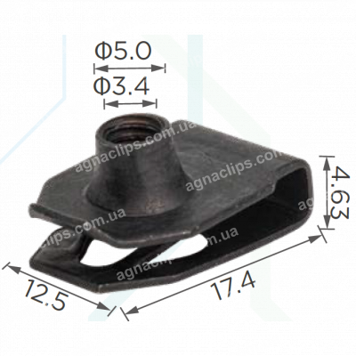 H 2357 Скоба M4 Ford