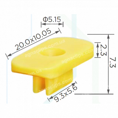 C 3819 Кліпса Tesla Model 3 2020 110682700C