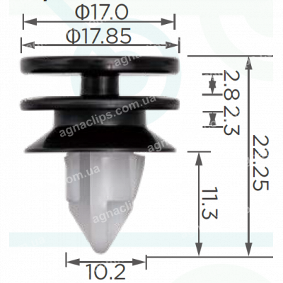 C 3824 Кліпса Volvo 1376567