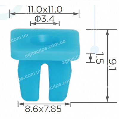 C 3888 Кліпса Fiat Iveco Alfa Romeo Lancia 14215282