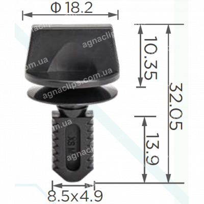 C 3890 Кліпса BMW 51711916197