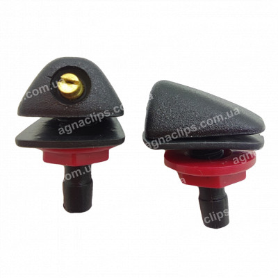 F1GK Форсунка віялова на гайці універсальна