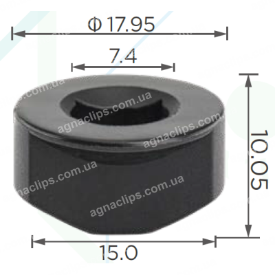 C 3901 Кліпса Toyota Lexus 9046706206C0
