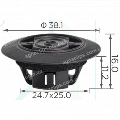 C 3934 Кліпса Toyota Lexus 9046722014