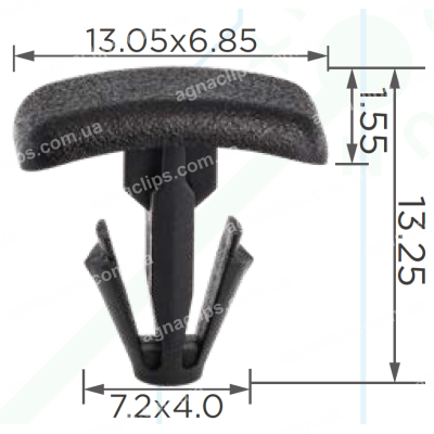 C 3943 Кліпса Peugeot Citroen 9677359880