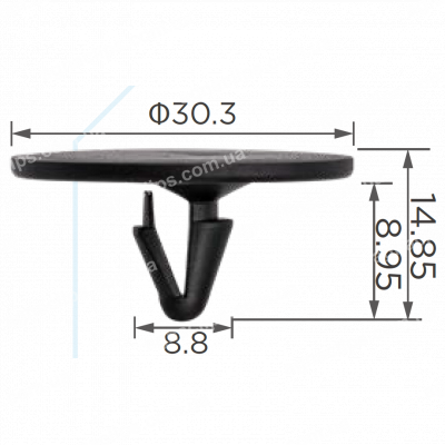 C 3949 Кліпса Chrysler GM 6502842 21039129