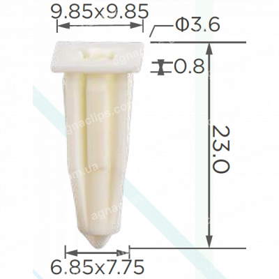 C 3950 Кліпса Ford N804765S