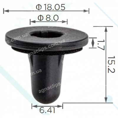 C 3952 Втулка TESLA Ford 1104335-00-B W718369S300
