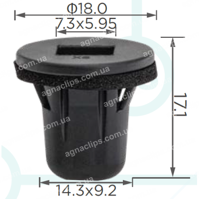 C 3954 Кліпса Tesla 1104926-00-B заднього ліхтаря