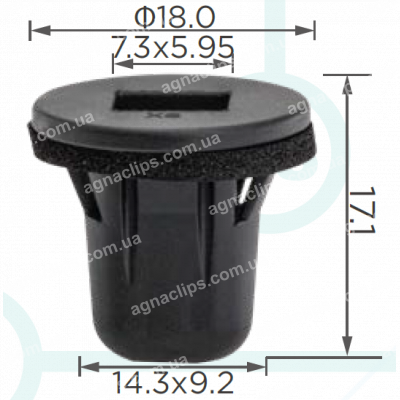 C 3954 Кліпса Tesla 1104926-00-B заднього ліхтаря