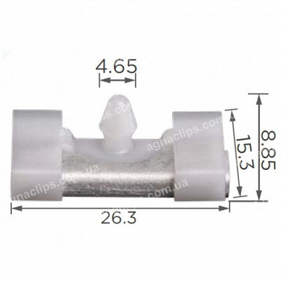 C 3972 Кліпса BMW 51318125892