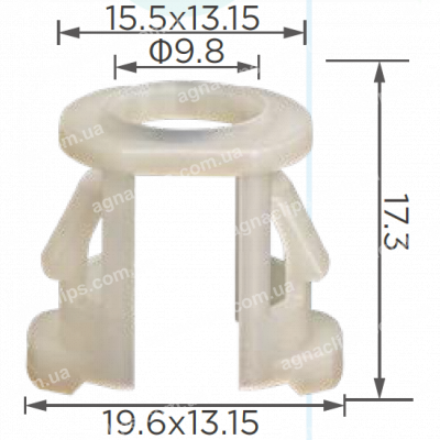 C 4031 Кліпса GM Buick Chevrolet 15638098