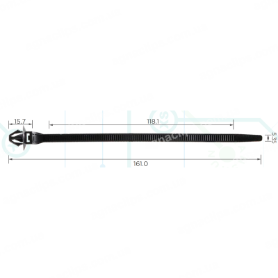 C3747 Хомут 5х120 Honda Acura 91541S0A003