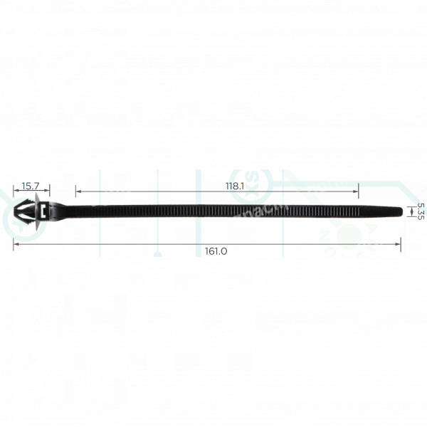 C 3747 Хомут 5х120 Honda Acura 91541S0A003