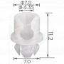 C 3880 Кліпса VW Audi Seat Mercedes 171837199 171837199A A0039885078 191837199