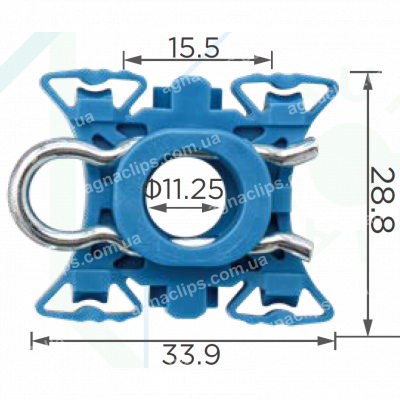 C 3924 Кліпса Volvo 3509416