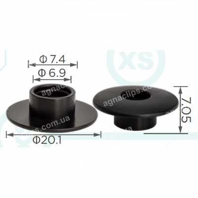 C 3946 Кліпса Mercedes A2019880381