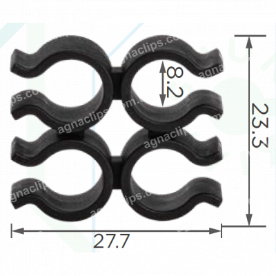 C 4033 Кліпса проводки