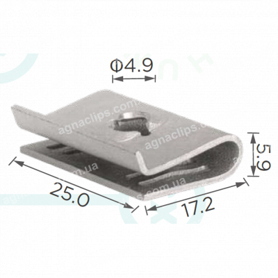 H 2396 Скоба Hyundai 86819C1000