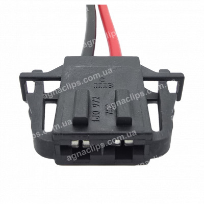 RP1301 Роз'єм 2-к VW Audi Skoda Seat 1J0972752 відп. частина RP1302