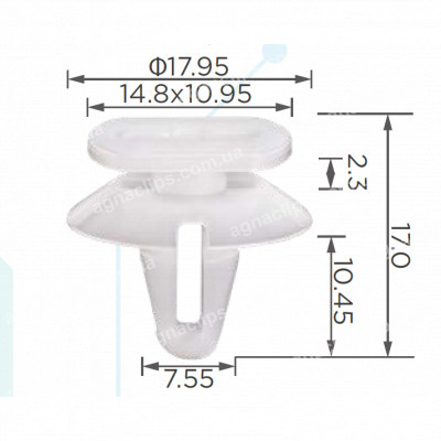 C 3962 Кліпса Ford W709010S300 1208973