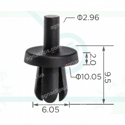 C 3976 Кліпса VW Audi Skoda N0385053