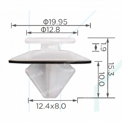 C 3978 Кліпса Renault 7701057073