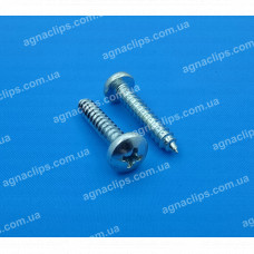 Саморіз 4.8х25 мм із напівкруглою головкою