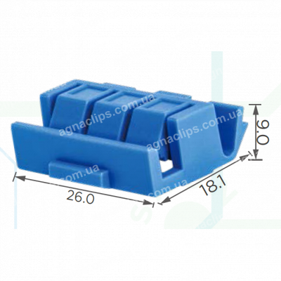 C 3986 Кліпса BMW 51137174701