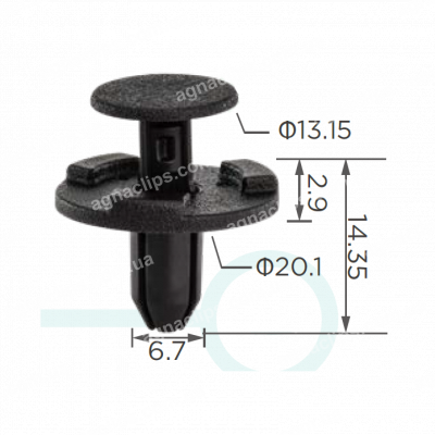 C 3995 Кліпса Nissan Suzuki 668204A00A 0940907340