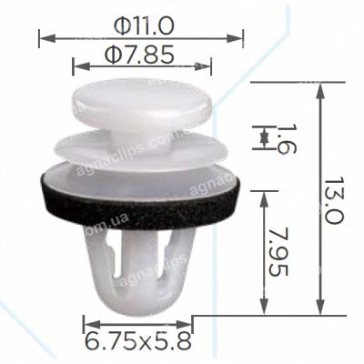 C 4005 Кліпса BYD 1319284300 BYDQ833S30 23557302