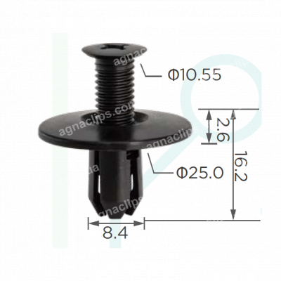C 4029 Кліпса Mercedes Audi Seat Skoda VW A1639900292