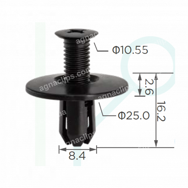 C 4029 Кліпса Mercedes Audi Seat Skoda VW A1639900292