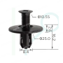 C 4029 Кліпса Mercedes Audi Seat Skoda VW A1639900292