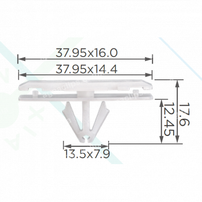 C 4045 Кліпса Chrysler 68526185AA