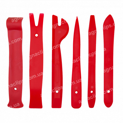 LT129 Набір знімачів автомобільної обшивки Пластик 6 шт