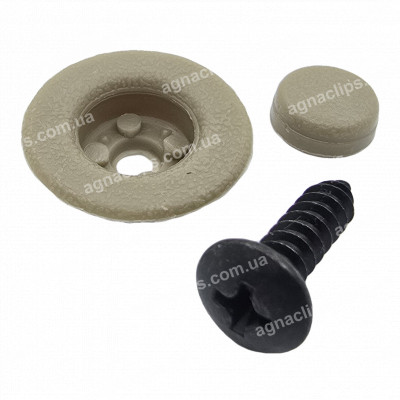 DK 6111 Кліпса Hyundai KIA 82313-2D000 з втулкою та декоративним капелюшком