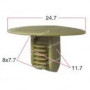 DK 6114 Кліпса VW Seat 321867838 3218678385YX 3218678388AX обшивки стелі