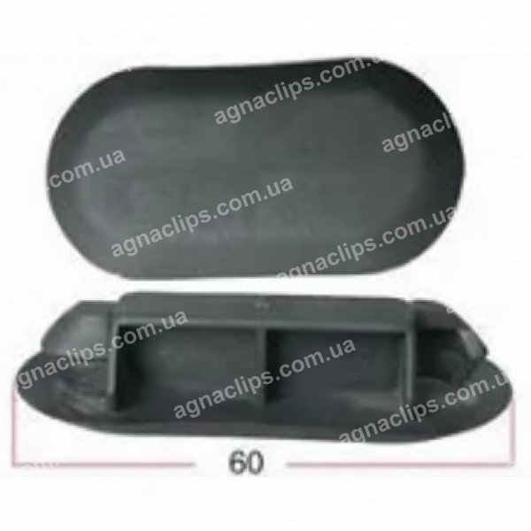 DZ 100 Заглушка кузова Renault Nissan Lada 7703073610 пластикова