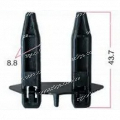 DK6117 Кліпса Toyota Lexus 5314542010 решітки радіатора