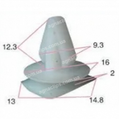 DK6118 Кліпса Chevrolet Daewoo 94530542