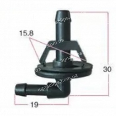 Перехідник VW Mercedes на омивачі з ущільненням